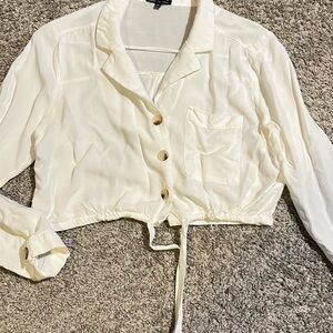 White Button Down Shirt